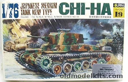 Fujimi 1/72 Chi-Ha Japanese Medium Tank, WA19 plastic model kit